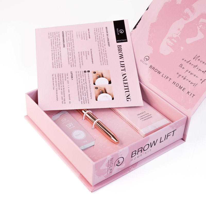 Langanhaltendes Brow Lift Home Kit – Perfekt gestylte Augenbrauen in wenigen Schritten