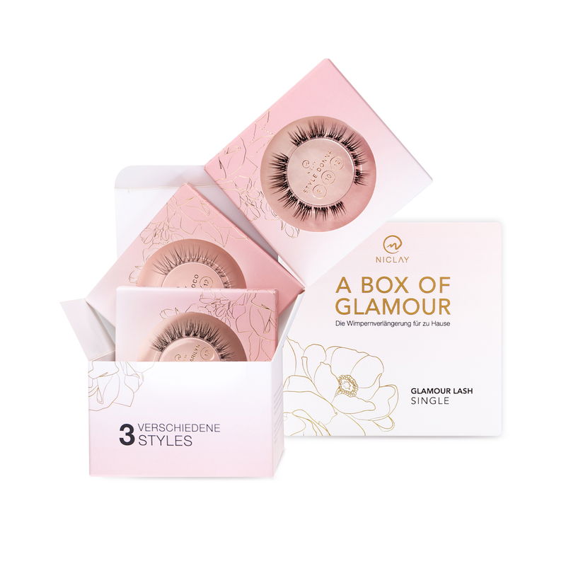 8/10/12 mm | A BOX OF GLAMOUR | Single Lashes