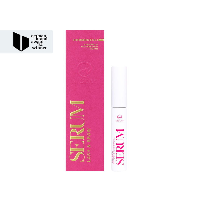 NICLAY Wimpern- & Augenbrauenserum | 5 ml | stärkt, pflegt & regeneriert