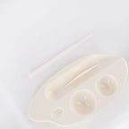 Niclay Farbpalette für Augenbrauen & Wimpern – inkl. 2 Rührstäbchen, perfekt für Links- & Rechtshänder