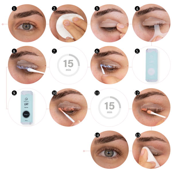 Lash Lift Home Kit – Perfekte Wimpern in Minuten, Bis zu 6 Wochen Halt