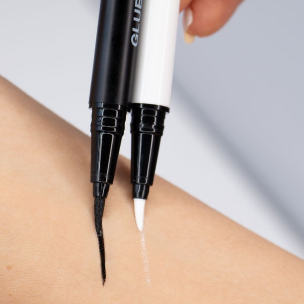 Glue Eyeliner | Transparent oder Schwarz | Schwarz